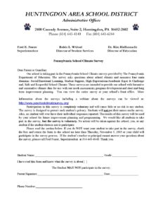 thumbnail of Climate Survey Parent permission form