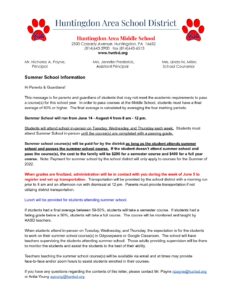 thumbnail of MS Summer School Information – 2022