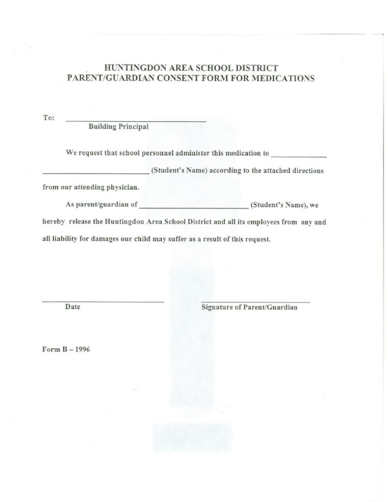 thumbnail of Parent Med Consent