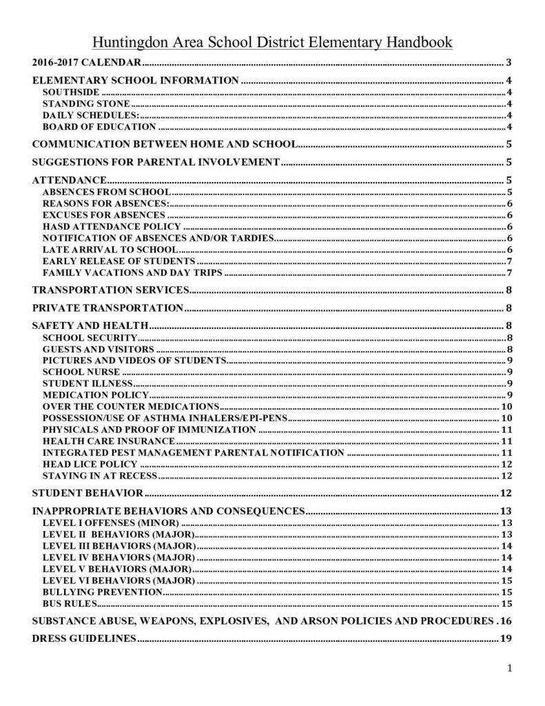 thumbnail of HASD Elementary Handbook 16-17 (1)