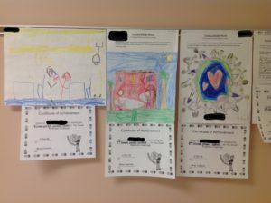 Posters exhibiting kindness - created by students