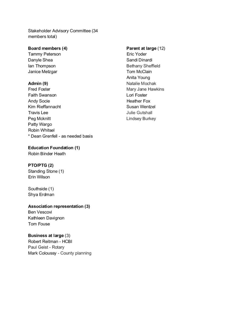 thumbnail of Stakeholder Advisory Committee Final