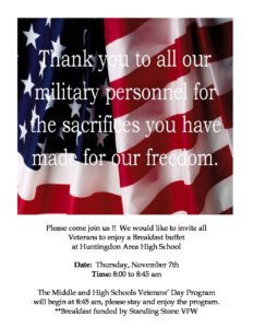 thumbnail of Veterans Day Luncheon Invitation 2019