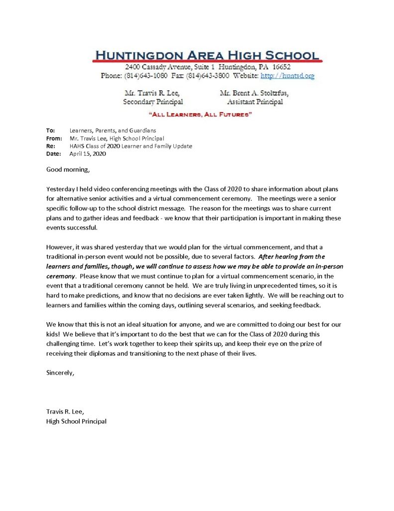 thumbnail of Class of 2020 Learner_Parent Revised Update_ 4_15_20