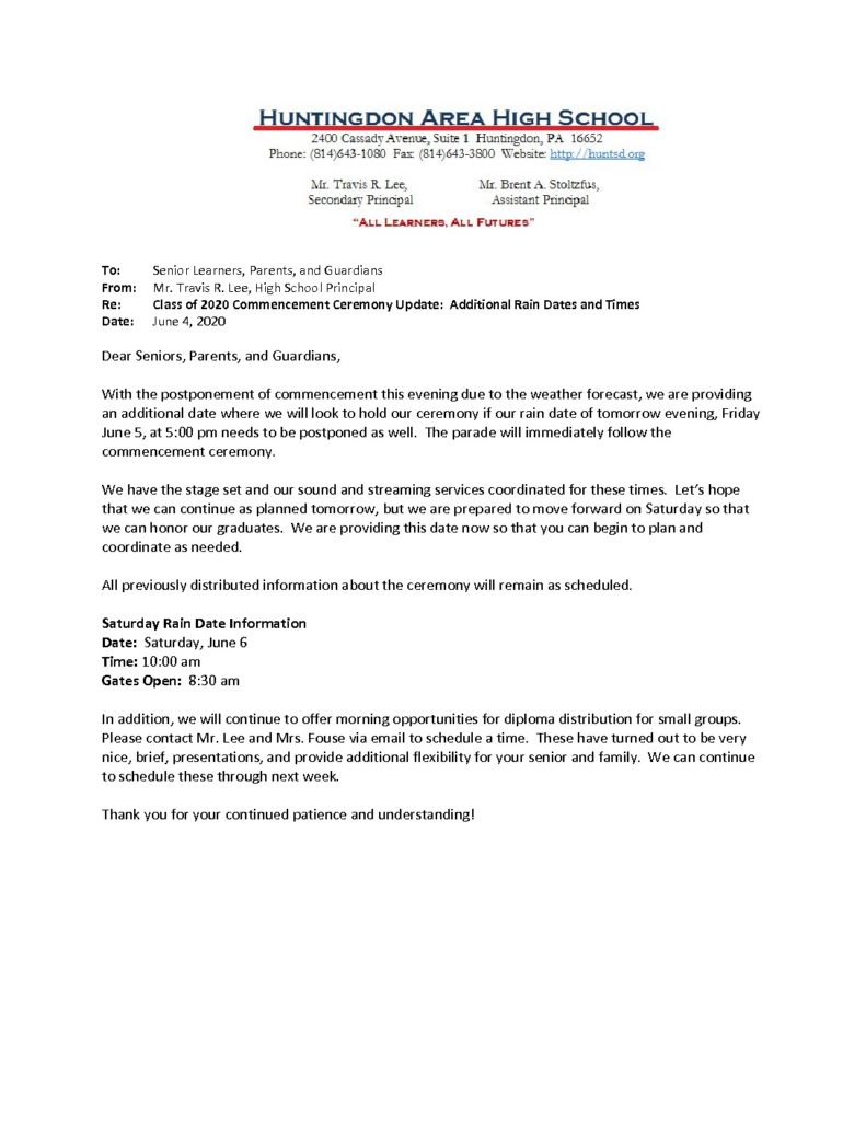 thumbnail of Class of 2020 Commencement Update_ 6_4_20