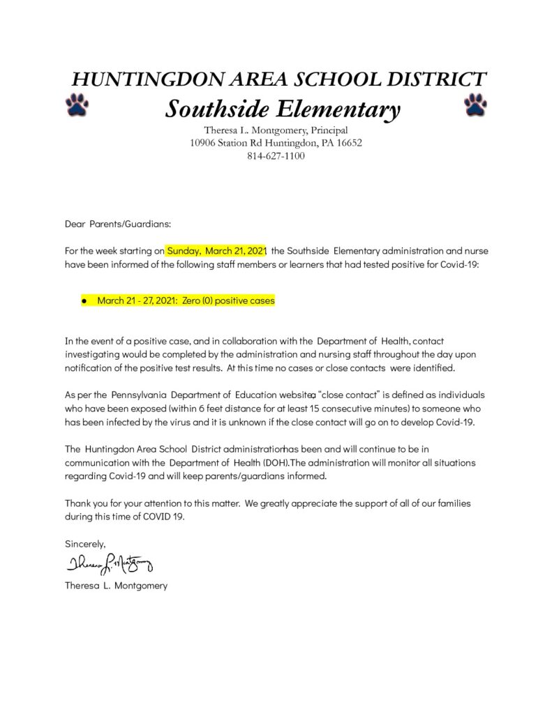 thumbnail of COVID Southside No Positive Cases Letter 3_21_21