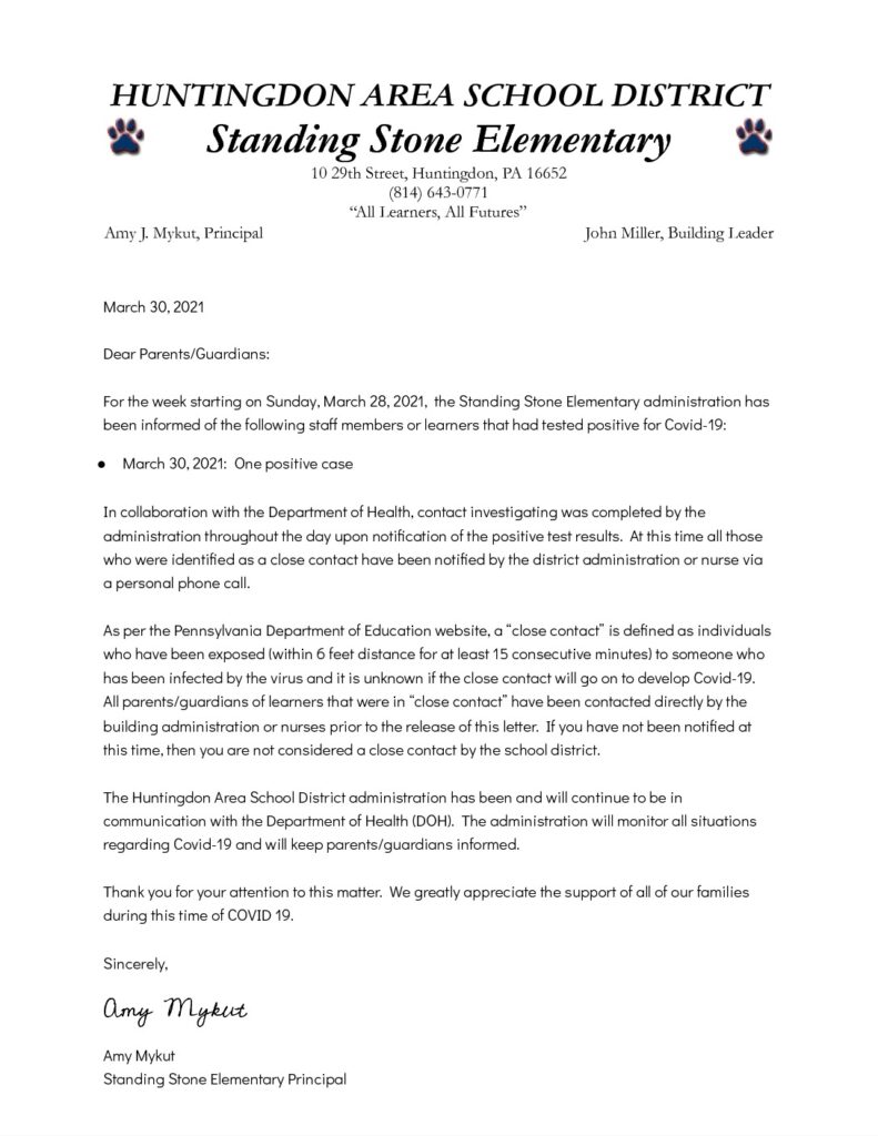 thumbnail of 03302021 STST Close Contact Letter – General notification