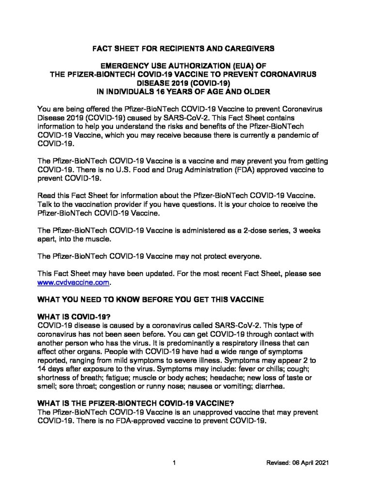 thumbnail of Pfizer 16-18 Vaccine Info