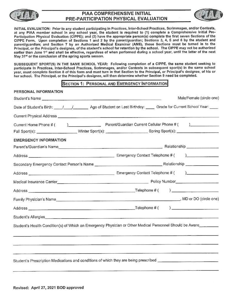 thumbnail of PIAA Physical Form