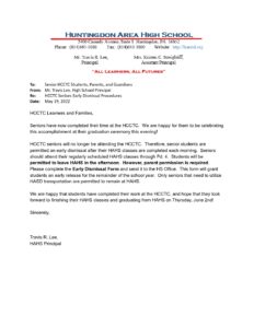 thumbnail of HCCTC Senior Early Dismissal Procedures_ May 2022