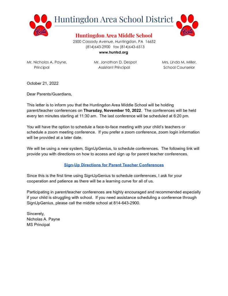 hams-parent-teacher-conferences-huntingdon-area-school-district