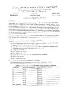 thumbnail of Pre K Counts Application Packet