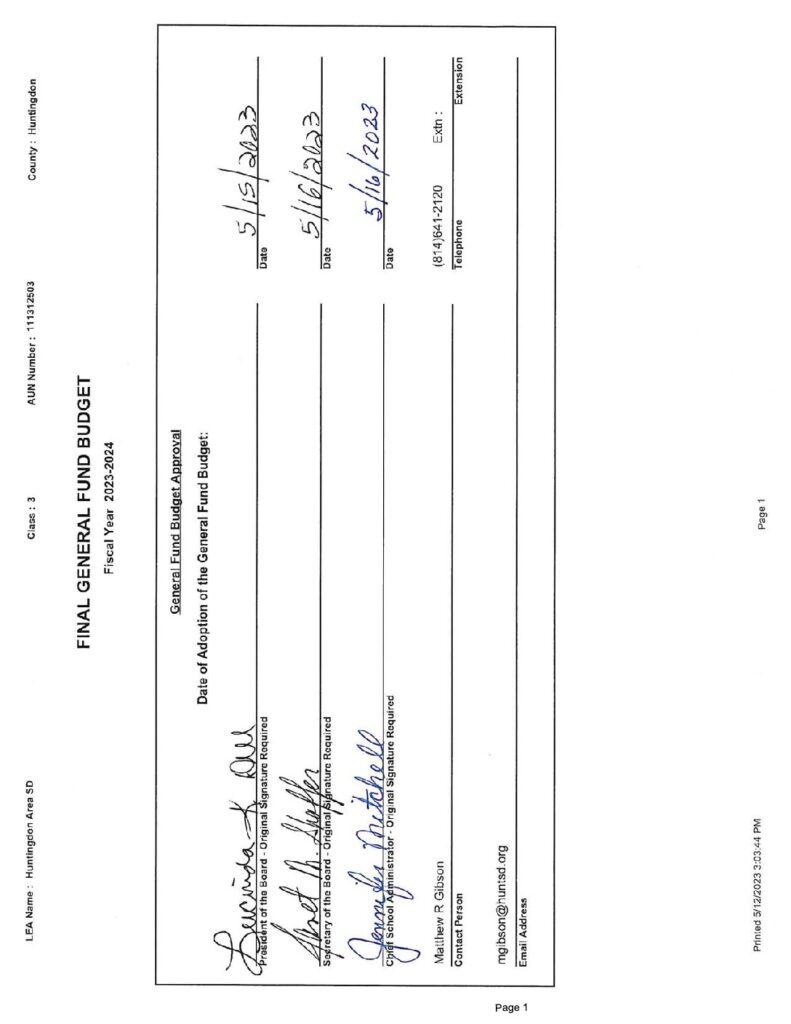 thumbnail of Budget
