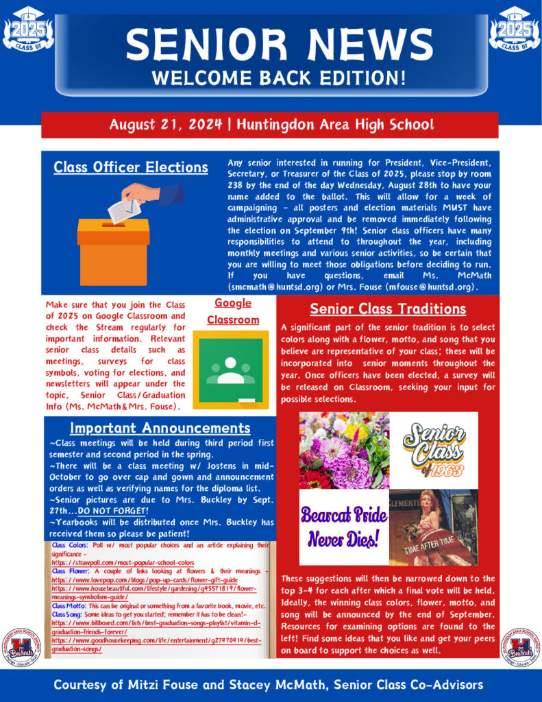 thumbnail of Senior Welcome Back Newsletter (2)