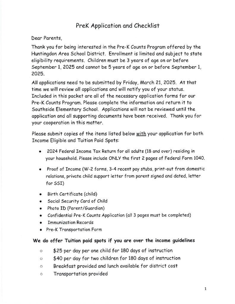 thumbnail of HAHS PreK Application 25-26