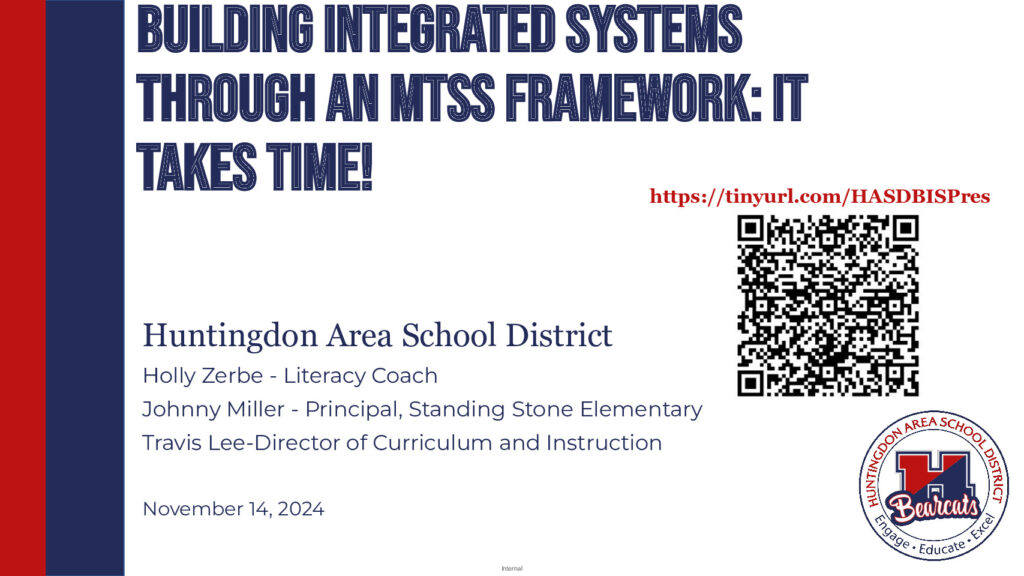 thumbnail of HASD_ Building Integrated Systems through an MTSS Framework_ It Takes Time!.pptx.pptx