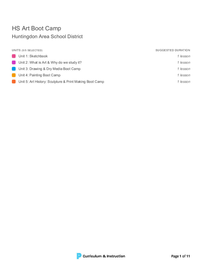 thumbnail of HS Art Boot Camp