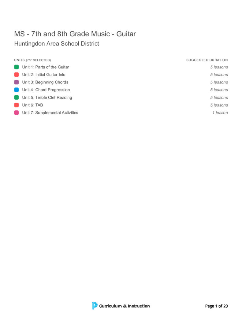thumbnail of MS – 7th and 8th Grade Music – Guitar