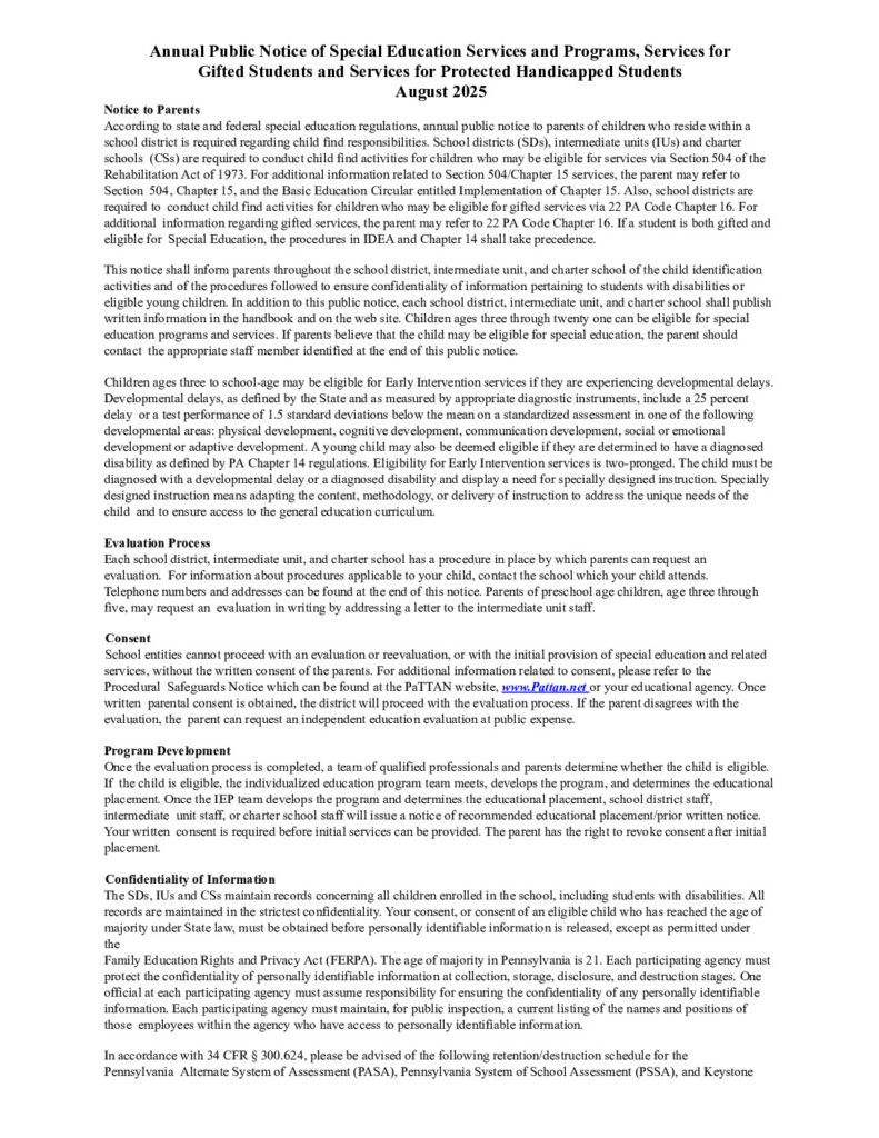 thumbnail of Annual Public Notice 2025 TIU11 final