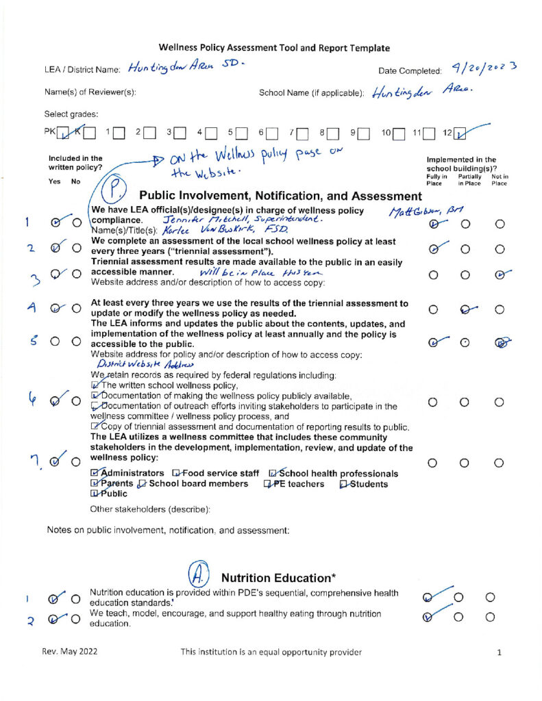 thumbnail of Wellness Triennial Assessment