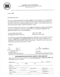 thumbnail of Kindergarten Registration 26-27