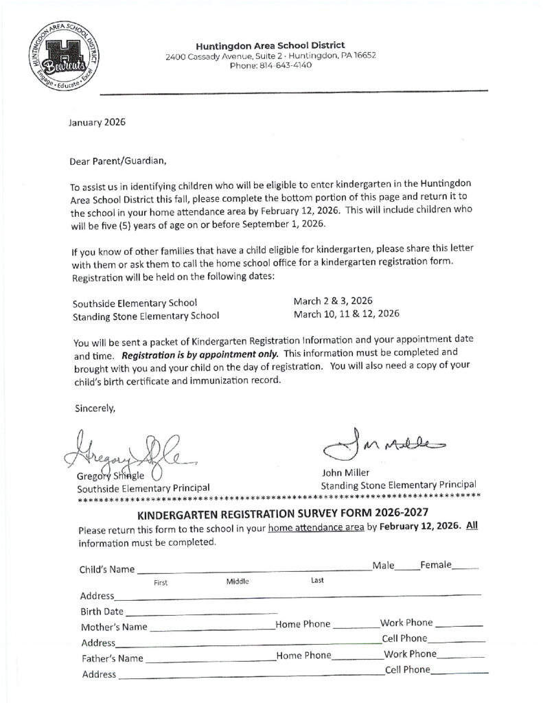 thumbnail of Kindergarten Registration 26-27