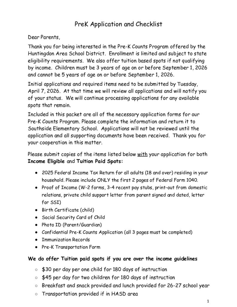 thumbnail of HASD 2026-27 PA Pre-K Counts Application .docx