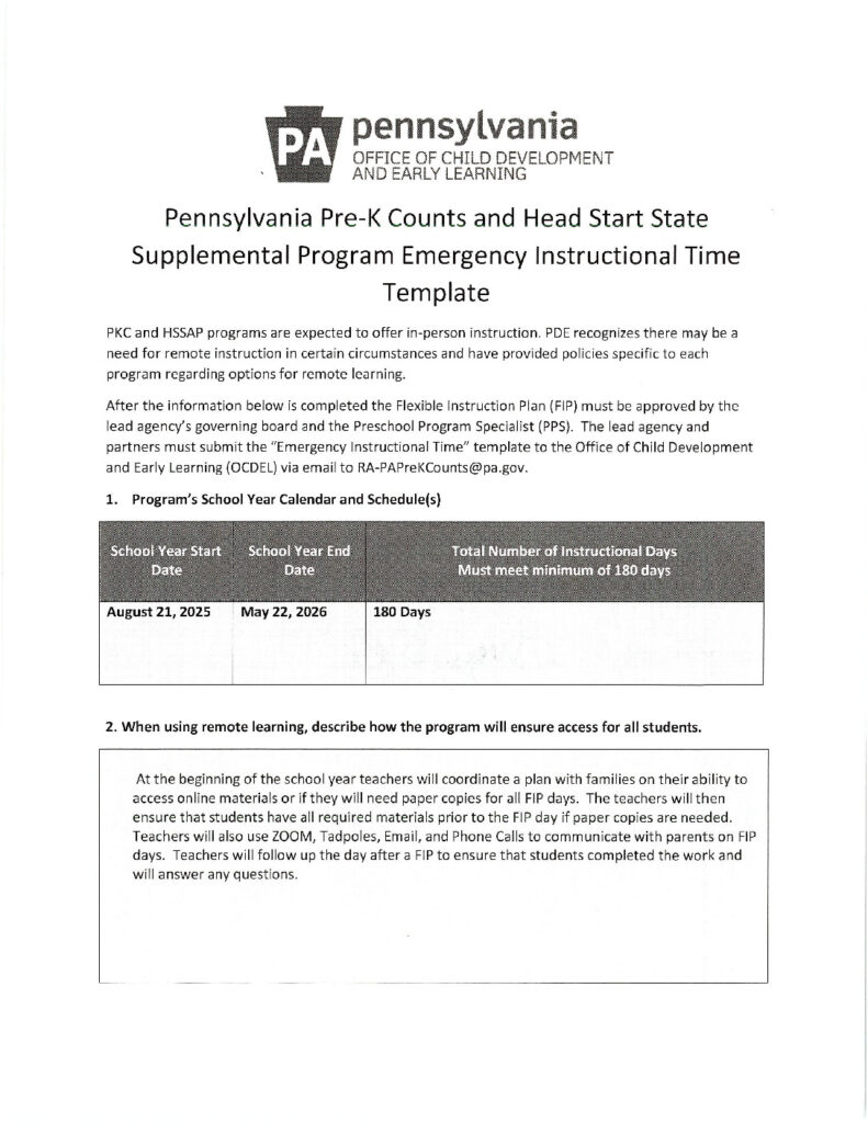 thumbnail of Pre-K Counts and Head Start Instructional Time Template (1)