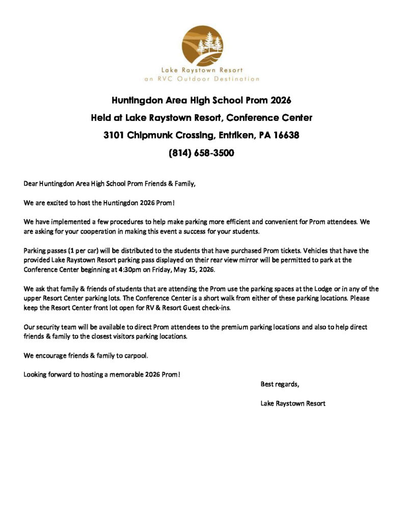 thumbnail of Huntingdon Prom Parking Letter 2026