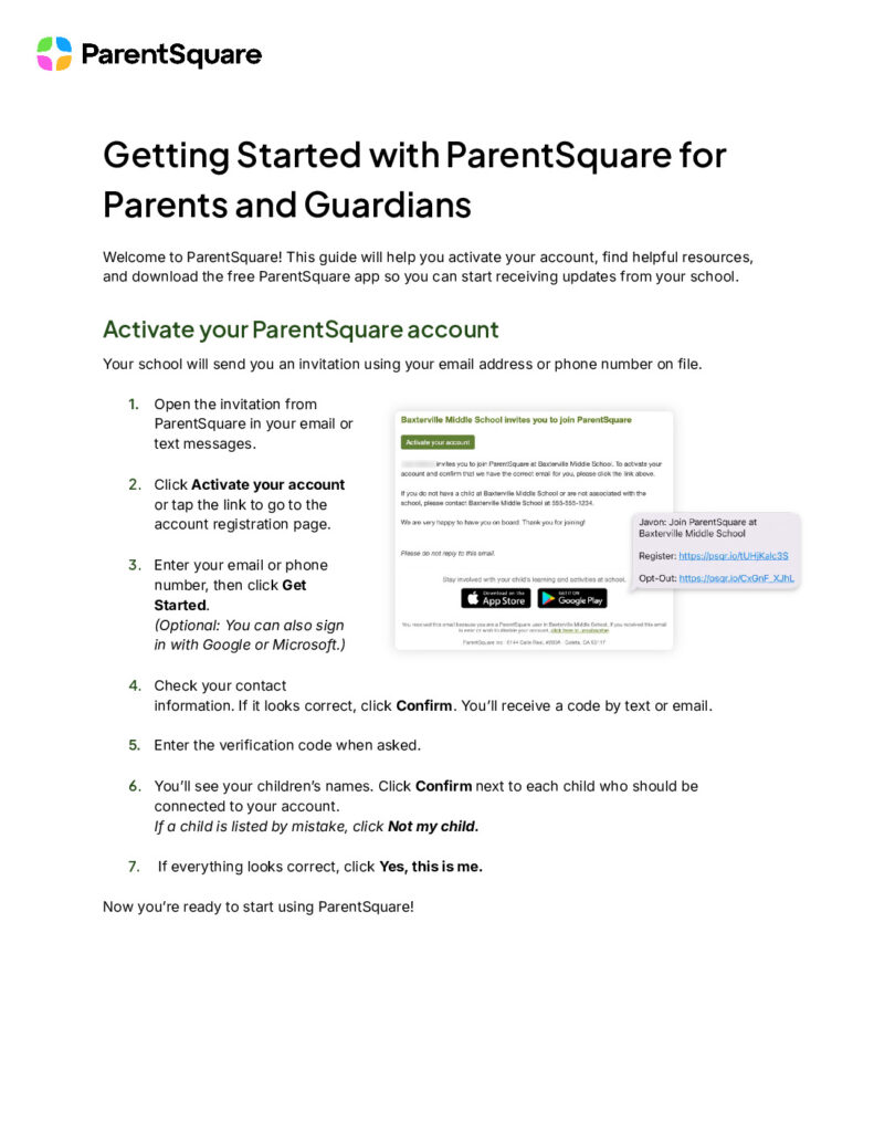 thumbnail of Parent_Guardian – Getting Started Guide (English)